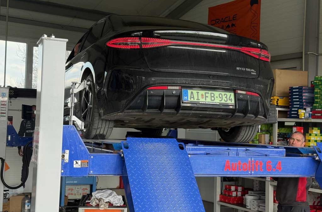 Tesla és BYD futómű beállítás